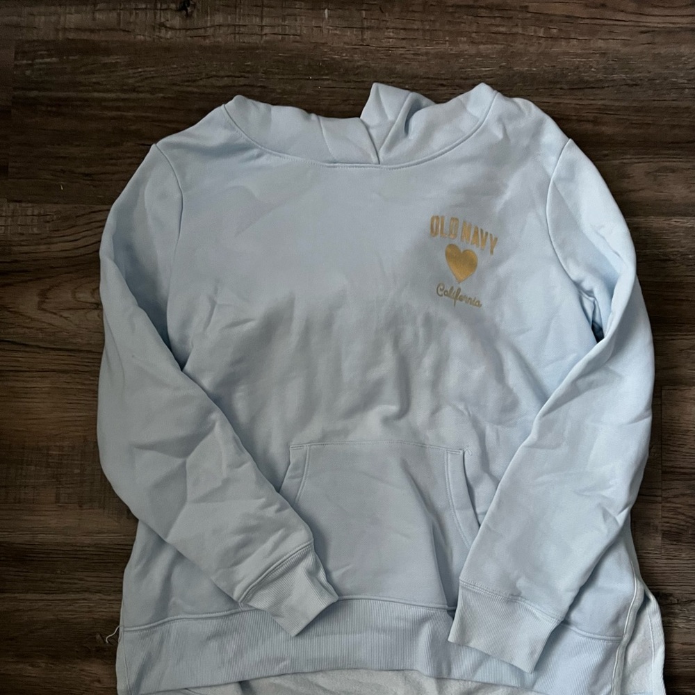 Baby blue sweatshirt